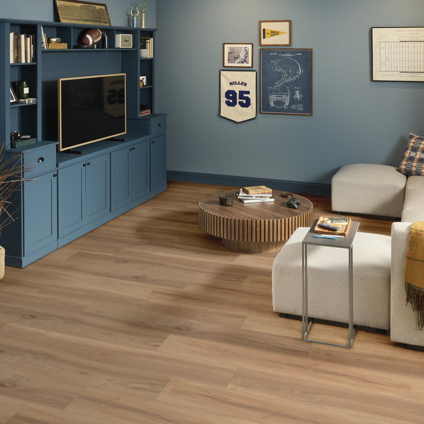 Shaw Fresh Track LVP — Chaise Tan