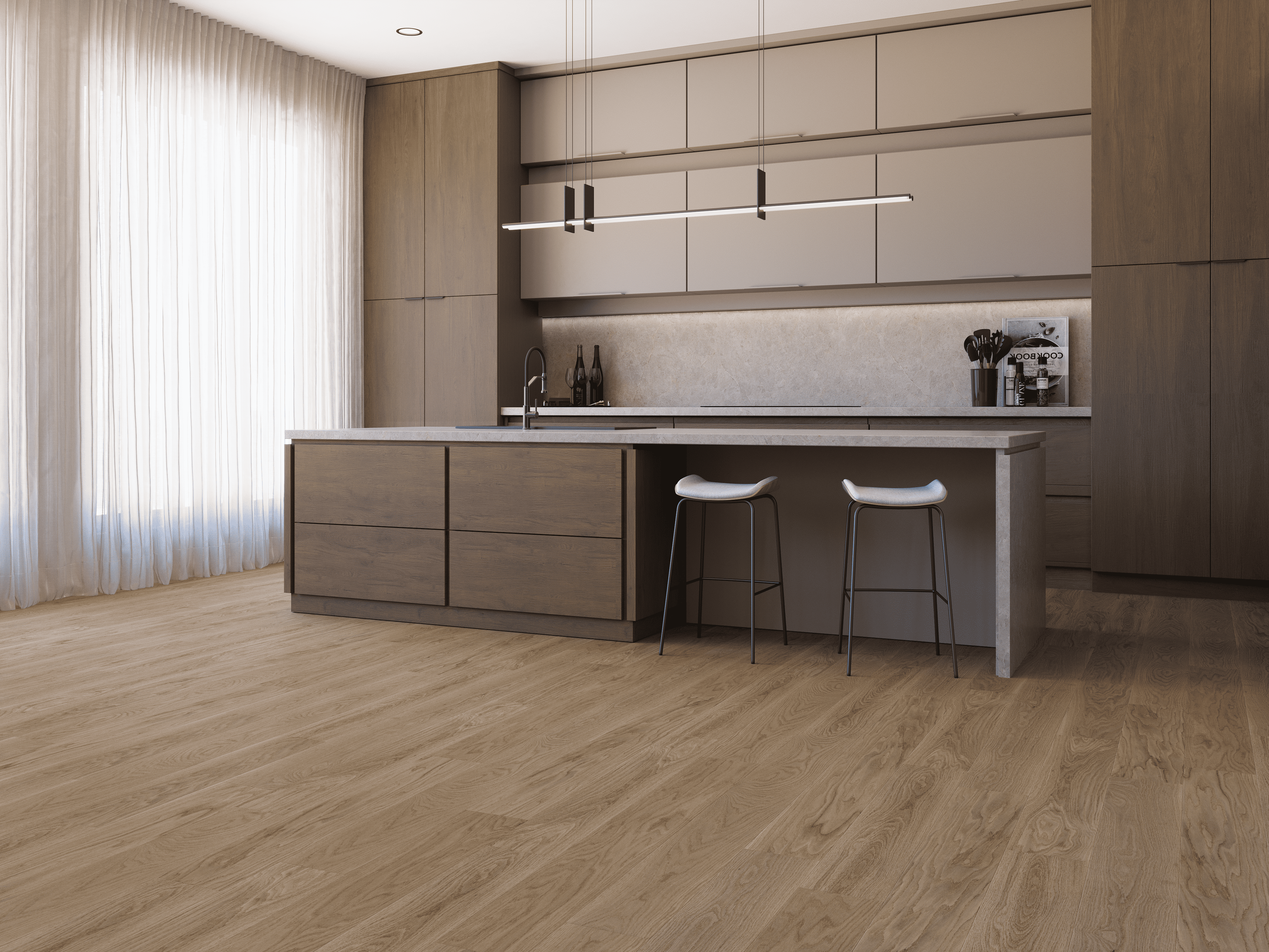 Preverco Solidclassic White Oak Nuance Marbella