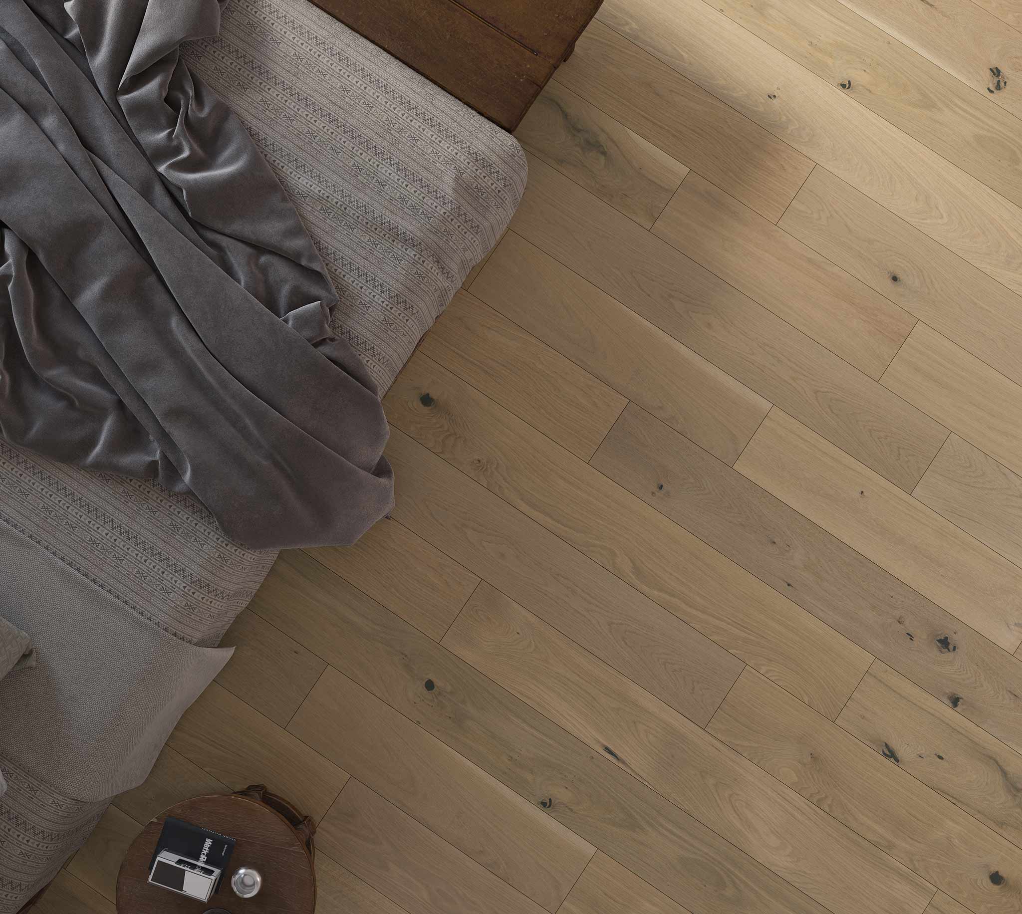 Preverco Solidclassic White Oak Variation Raw* Brushed